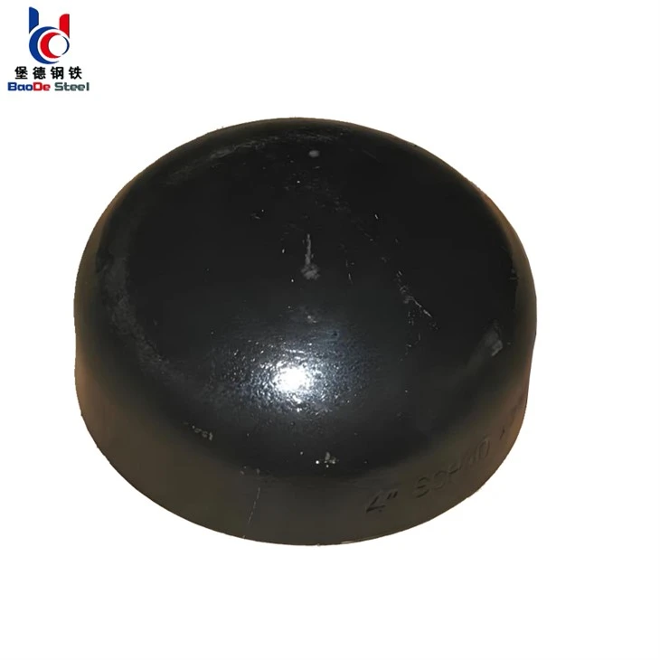 ASTM A234 WPB Pipe Fittings Carbon Steel Caps According To ASME B16.9 ASTM A234 WPB Pipe Fittings Carbon Steel Caps According To ASME B16.9